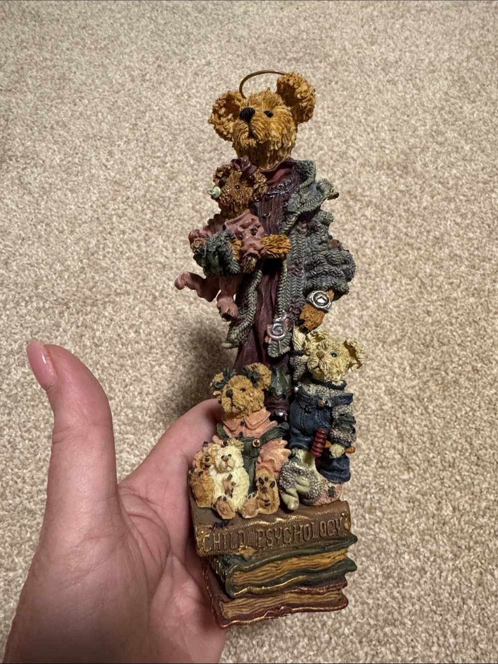 Boyds Bears Multicolored Teddy Bear Family Figurine
